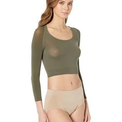 SPANX Arm Tights Layering Piece | Shirts & Tops -Brooks Sales Store 61HBTYHw UL. AC SR736920
