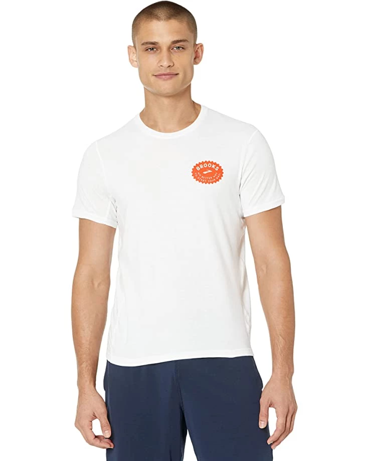 Brooks Shirts & Tops Distance Graphic Short Sleeve 9 Brooks Shirts & Tops Distance Graphic Short Sleeve - Image 9