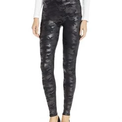 Spanx Faux Leather Camo Leggings | Pants