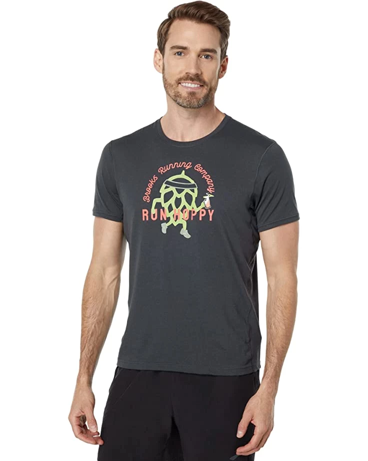 Brooks Shirts & Tops Distance Graphic Short Sleeve 1 Brooks Shirts & Tops Distance Graphic Short Sleeve