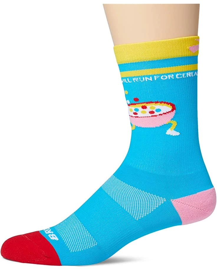 Brooks Socks Tempo Knit In Crew 4 Brooks Socks Tempo Knit In Crew - Image 4