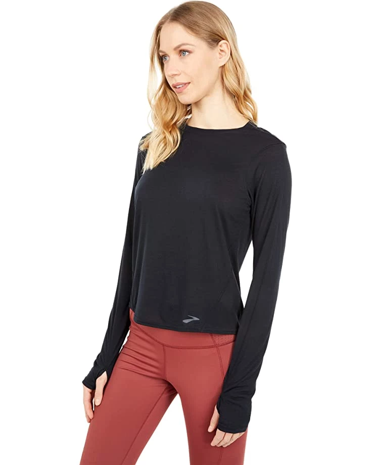 Brooks Shirts & Tops Distance Long Sleeve 2 Brooks Shirts & Tops Distance Long Sleeve - Image 2