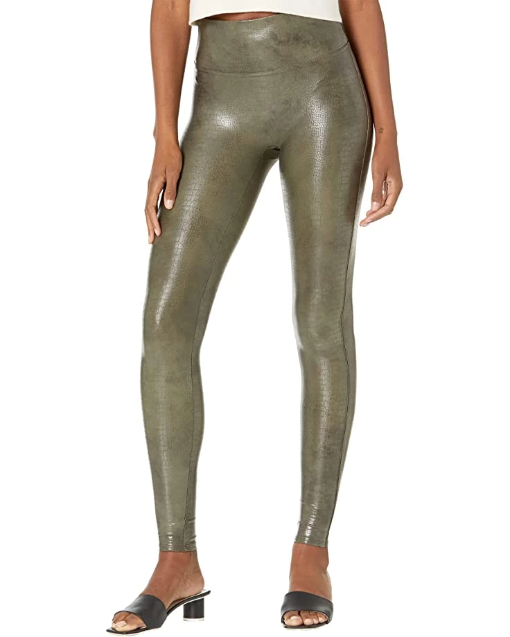 Spanx Faux Leather Croc Shine Leggings | Pants 1 Spanx Faux Leather Croc Shine Leggings | Pants