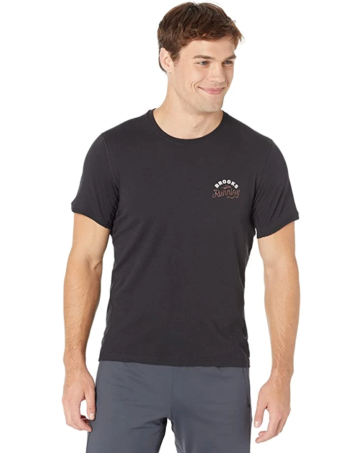 Brooks Shirts & Tops Distance Graphic Short Sleeve 5 Brooks Shirts & Tops Distance Graphic Short Sleeve - Image 5