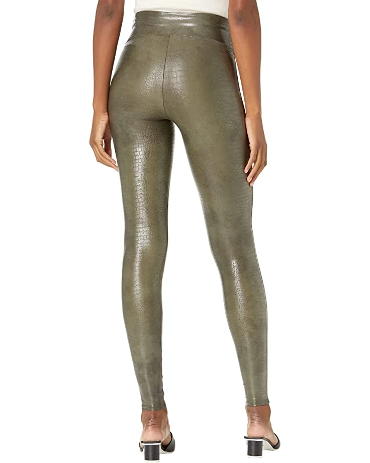 Spanx Faux Leather Croc Shine Leggings | Pants 2 Spanx Faux Leather Croc Shine Leggings | Pants - Image 2