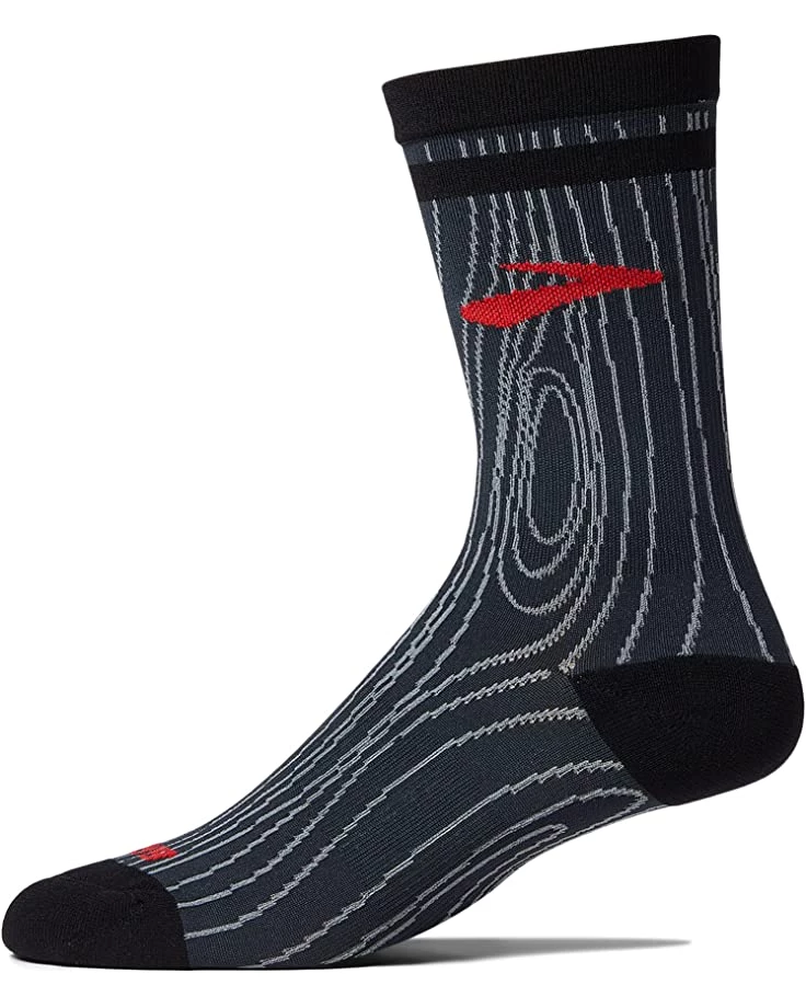 Brooks Socks Tempo Knit In Crew 3 Brooks Socks Tempo Knit In Crew - Image 3