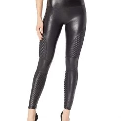 Spanx Faux Leather Moto Leggings | Pants